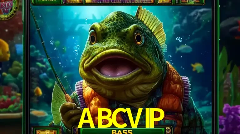 Personagem de peixe pescador do popular jogo de slot com tema de pescaria, uma das emocionantes opções de caça-níqueis para jogar e ganhar no cassino ABCVIP.